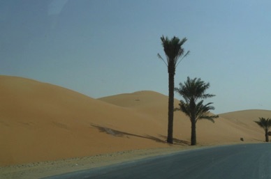 Arrivée au Resort Nasr Al Sarab Desert