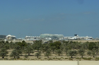 l'aéroport d'Abu Dhabi