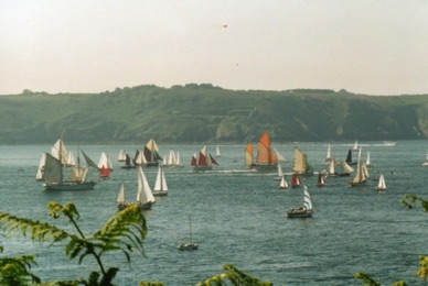 d&eacute;part dans le Goulet de Brest pour Douarnenez