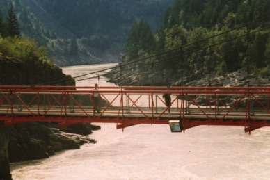 CANADA ouest
sur la rivi&egrave;re Fraser