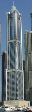 DUBAI 
Marine Torch (348 m)