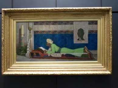 Jeune &eacute;mir &agrave; l'&eacute;tude
Oman Hamdy Bey