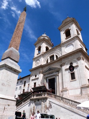 Eglise fran&ccedil;aise de la Trinit&eacute; des Monts