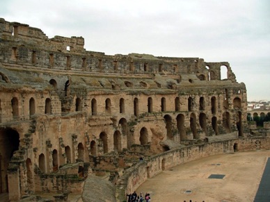 EL JEM : l'amphith&eacute;&acirc;tre