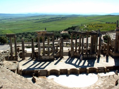 DOUGGA : le th&eacute;&acirc;tre