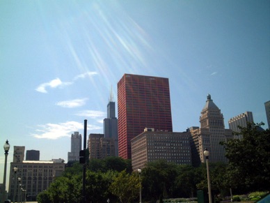 Promenade dans les rues de Chicago