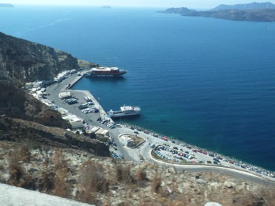 Retour vers l'embarcad&egrave;re