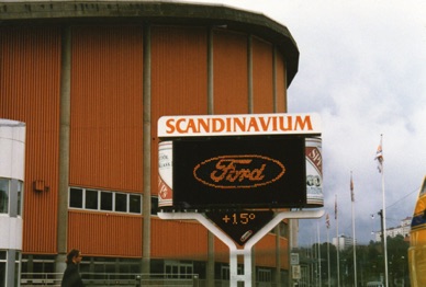 GOTEBORG : le Scandinavium o&ugrave; le fran&ccedil;ais Jean-Philippe Gatien a &eacute;t&eacute; sacr&eacute; champion du monde de tennis de table.