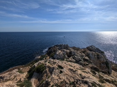 c'est ici que la mer Adriatique rencontre la mer Ionienne