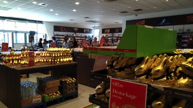 Magasin d'usine des chocolats Lindt