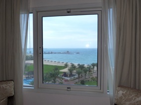vue depuis notre chambre