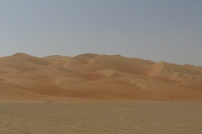 donc nous continuons &agrave; longer la dune ...