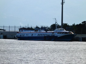il est temps de repartir, notre "bateau" nous attend &hellip;