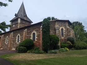 PONTENX LES FORGES
Eglise St Martin construite en farouche