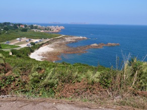 LE SENTIER DES DOUANIERS VU DEPUIS LE SEMAPHORE LE SENTIER DES DOUANIERS VU DEPUIS LE SEMAPHORE