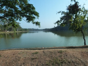 arriv&eacute;e sur le site d&rsquo;Angkor Wat