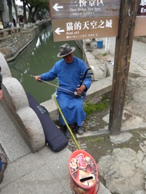 un musicien traditionnel