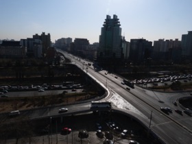 Vue depuis notre chambre d'h&ocirc;tel