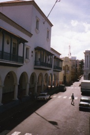 l'Ayuntamiento (h&ocirc;tel de ville) : Fidel Castro  yd&eacute;clara le triomphe de la R&eacute;volution le 1er janvier 1959