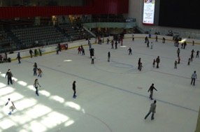 et m&ecirc;me une patinoire !!!