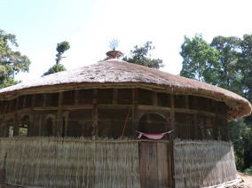 au monast&egrave;re URA KIDANE MEHRET qui est le plus important de l'ile