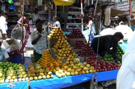 un bel &eacute;tal de fruits