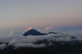 sur le Mont Bromo sur le Mont Bromo
