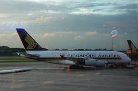 notre avion de retour …. notre avion de retour ….