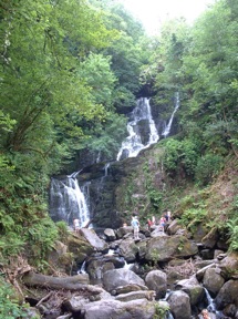 Cascade de TORC haute de 18 m
