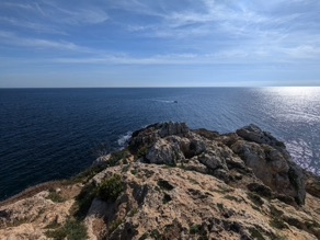 c'est ici que la mer Adriatique rencontre la mer Ionienne