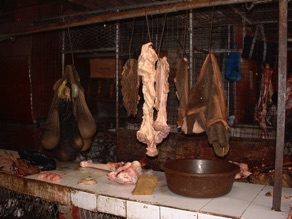 March&eacute; : abats de chameaux
