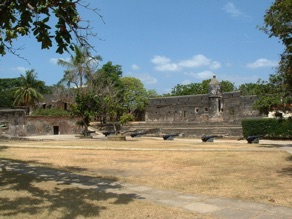 Fort J&eacute;sus construit par les Portugais