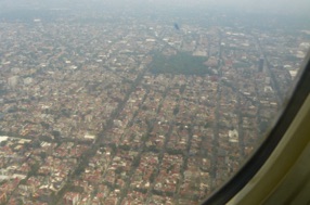 MEXIQUE
arriv&eacute;e sur Mexico