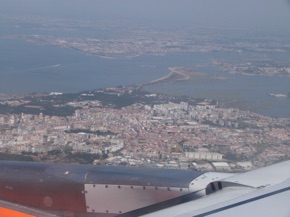 PORTUGAL
arriv&eacute;e sur Lisbonne