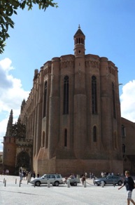 FRANCE - Albi
la plus grande cath&eacute;drale de brique au monde