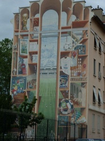 la fresque de Gerland