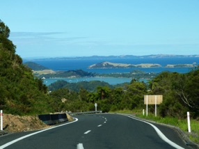 direction la Péninsule de COROMANDEL direction la Péninsule de COROMANDEL