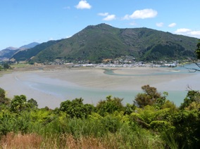 vue sur HAVELOCK, capitale de la moule verte ...