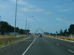 et c'est l'arriv&eacute;e &agrave; CHRISTCHURCH ,notre derni&egrave;re &eacute;tape ...