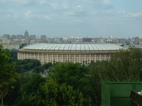Stade Loujniki o&ugrave; on eu lieu les JO de 1980