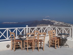 une terrasse avec vue magnifique ... je m'y verrais bien ....