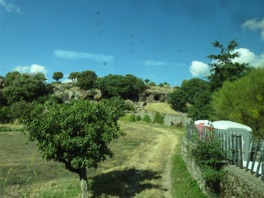 Hypog&eacute;e de Saint Andrea Priu am&eacute;nag&eacute; dans la roche