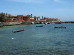 le fort construit entre 1852 et 1856 est maintenant le mus&eacute;e historique du S&eacute;n&eacute;gal