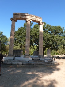 GRECE : site arch&eacute;ologique d'Olympie
(1989