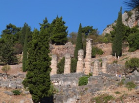 GRECE : site arch&eacute;ologique de Delphes
(1987)