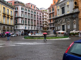 ITALIE : centre historique de Naples (1995)