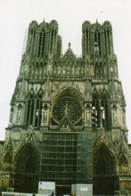 FRANCE  : Reims
Cath&eacute;drale Notre Dame
(1991)