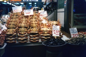 de poissons, crustac&eacute;s