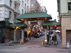 Chinatown qui accueille la plus grande communaut&eacute; asiatique hors d'Asie