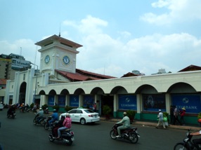 March&eacute; Ben Thanh construit par les fran&ccedil;ais en 1914